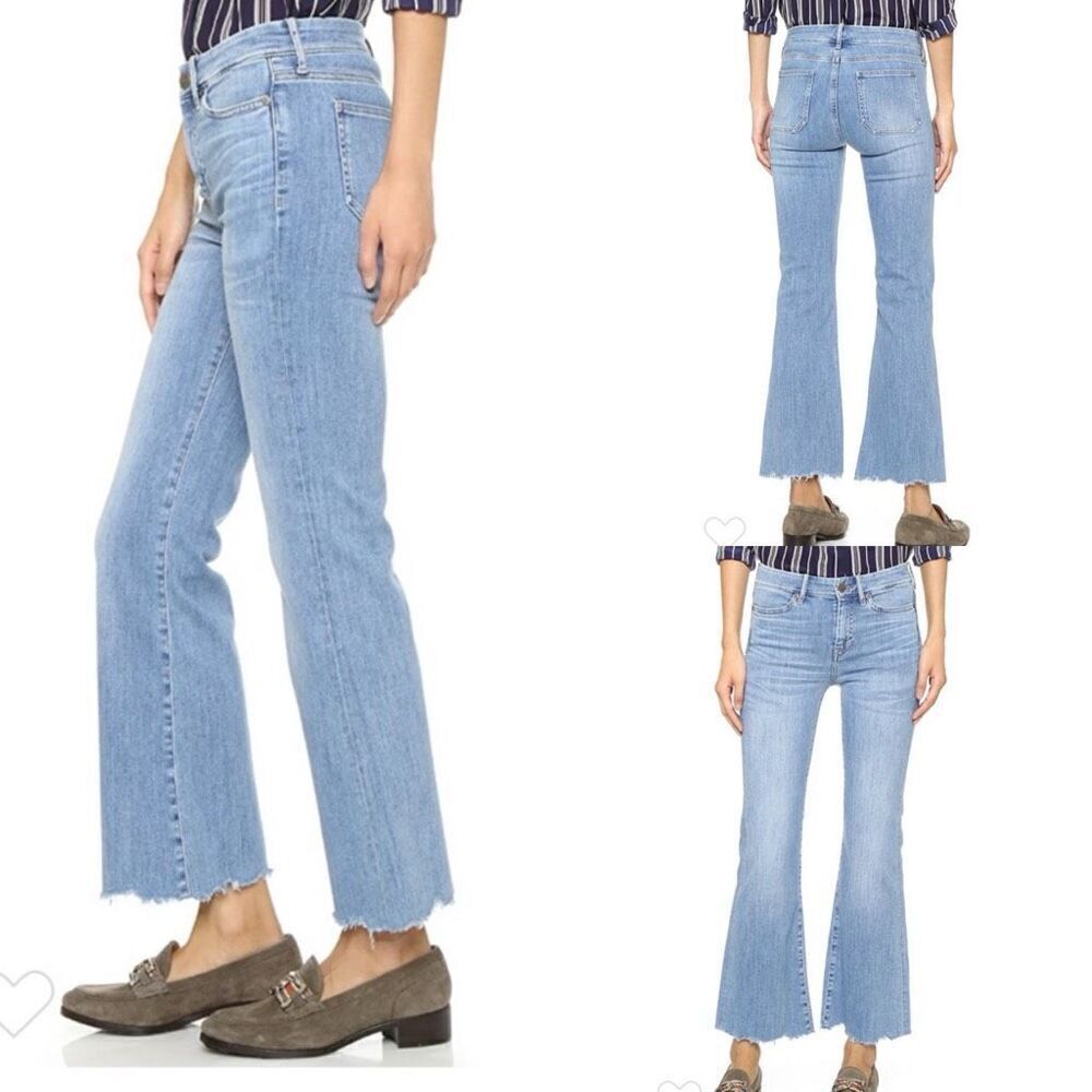 M.I.H Jeans Lou Cropped Flare Jean size 27